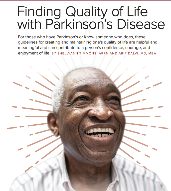 Parkinson's Disease awareness flyer